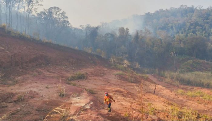  Com volta do calor, Bombeiros reforçam alerta de combate aos incêndios florestais